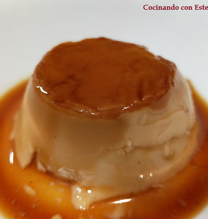 Flan cuajada de turrón